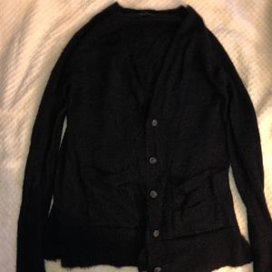 5/20 american eagle black cardigan